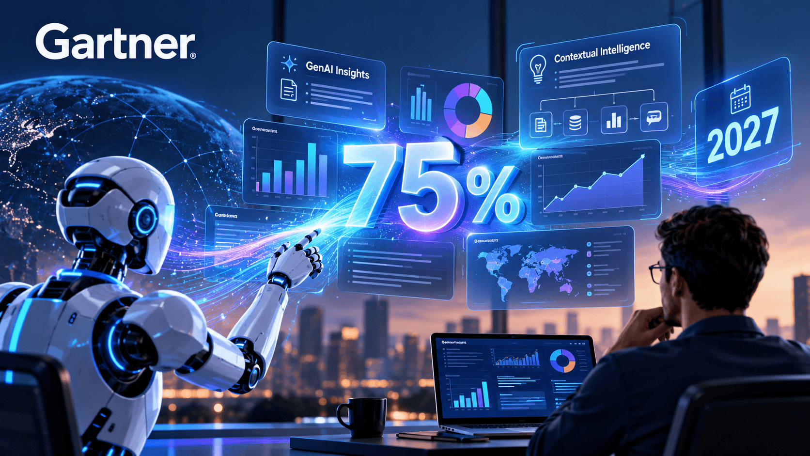 Gartner Predicts 75% of Analytics Content to Use GenAI for Enhanced Contextual Intelligence by 2027
