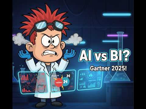 Gartner 2025 Magic Quadrant EXPLAINED (AI is Changing BI Forever!)